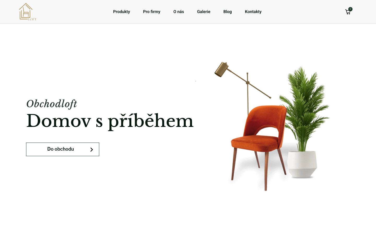 Náhled webu obchodloft.cz