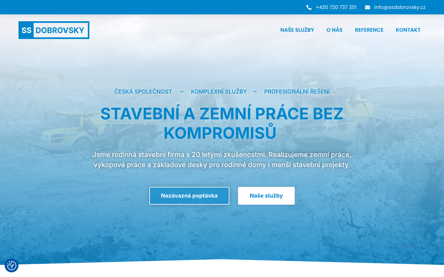 Náhled webu ssdobrovsky.cz