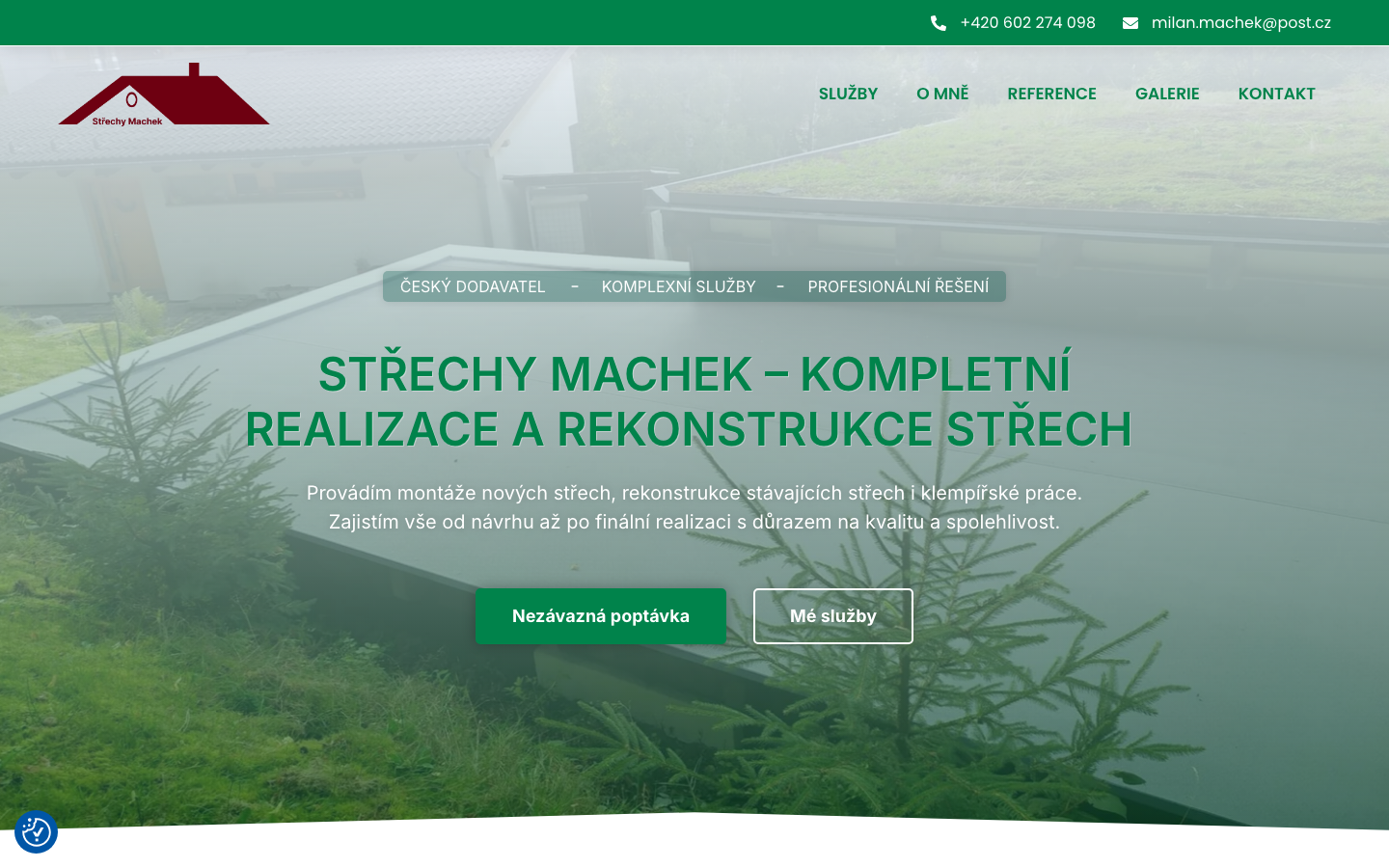 Náhled webu strechymachek.cz