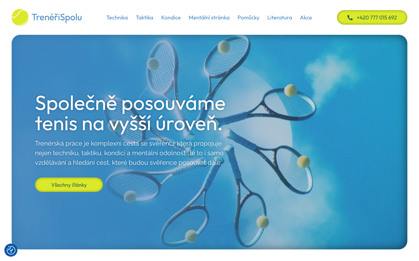 Náhled webu trenerispolu.cz